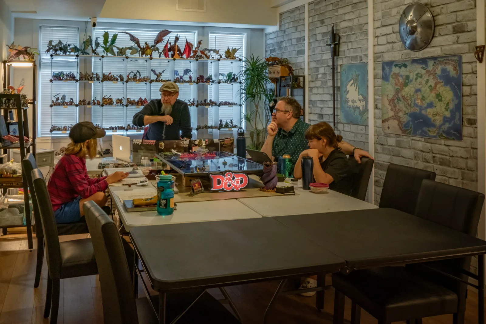 Family D&D at the Den, photograph 2 of 12